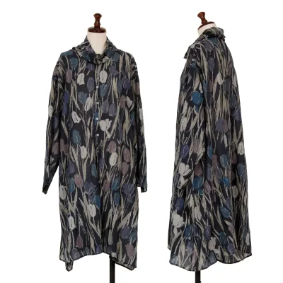 JURGEN LEHL Babaghuri Tulip Printed Shirt Coat