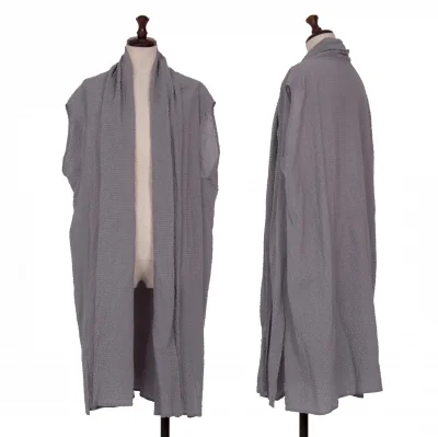 JURGEN LEHL Silk Cotton Unevenness Long Vest