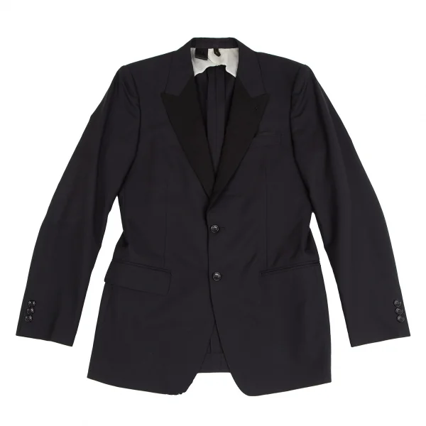 N.HOOLYWOOD Wool Tuxedo Jacket Navy 40 K-125271_001