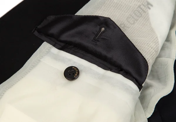 N.HOOLYWOOD Wool Tuxedo Jacket K-125271_014