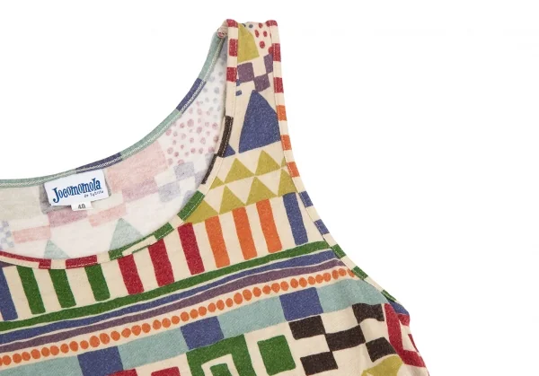 Jocomomola Printed Sleeveless Tank Top K-125278_004