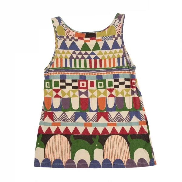 Jocomomola Printed Sleeveless Tank Top K-125278_008
