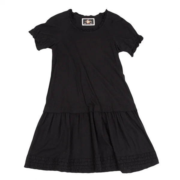PINK HOUSE Lace Switching Gather Sleeve Dress K-125280_002