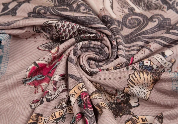 Jean Paul GAULTIER PARIS Tatoo Printed Stretch Top K-125283_013