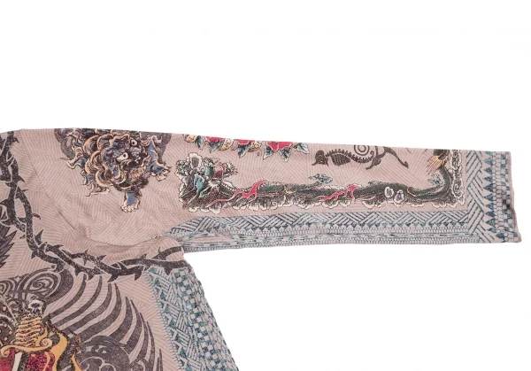 Jean Paul GAULTIER PARIS Tatoo Printed Stretch Top K-125283_004