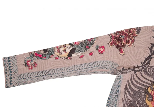 Jean Paul GAULTIER PARIS Tatoo Printed Stretch Top K-125283_005