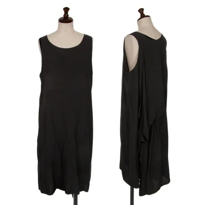 Yohji Yamamoto NOIR Back Draped Design Dress