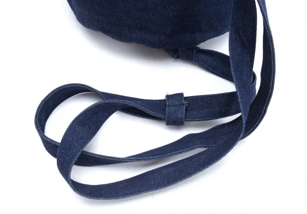 LIMI feu Logo Printed Denim Bucket Bag K-125298_006