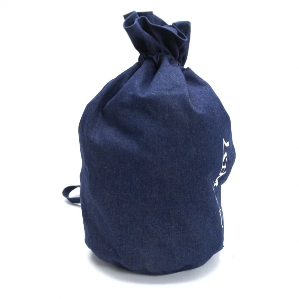 LIMI feu Logo Printed Denim Bucket Bag K-125298_008