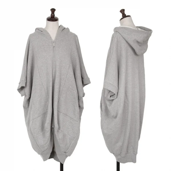 LIMI feu Big Silhouette Dolman Hoodie Grey S K-125306_001