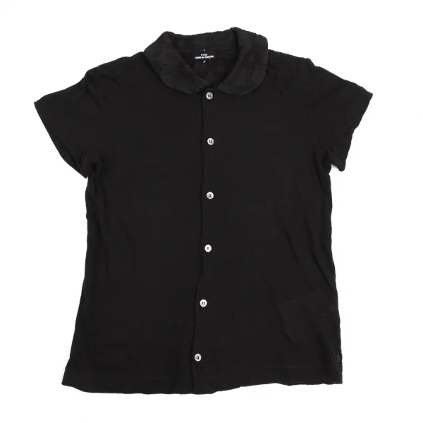 tricot COMME des GARCONS Back Circle Embroidery Shirt K-125313_002