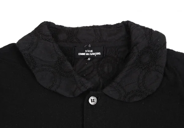 tricot COMME des GARCONS Back Circle Embroidery Shirt K-125313_003