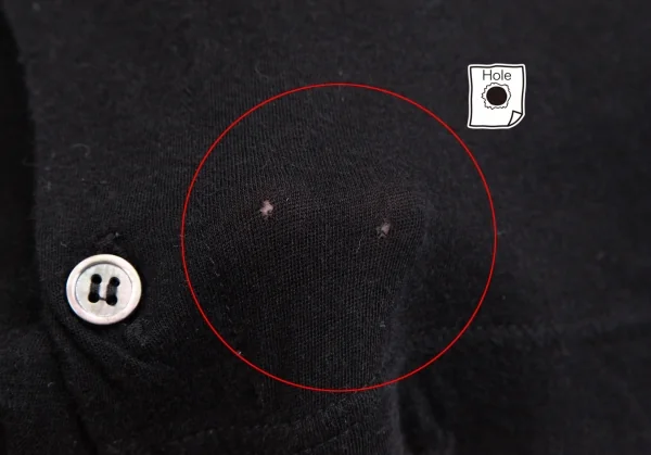 tricot COMME des GARCONS Back Circle Embroidery Shirt K-125313_007