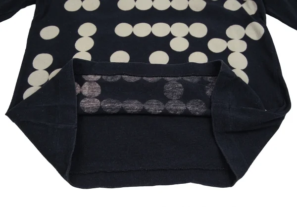 COMME des GARCONS Discharge Printing Dot T Shirt K-125331_010
