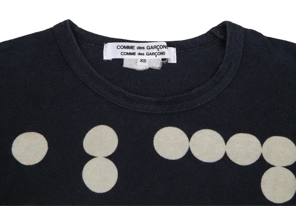 COMME des GARCONS Discharge Printing Dot T Shirt K-125331_003