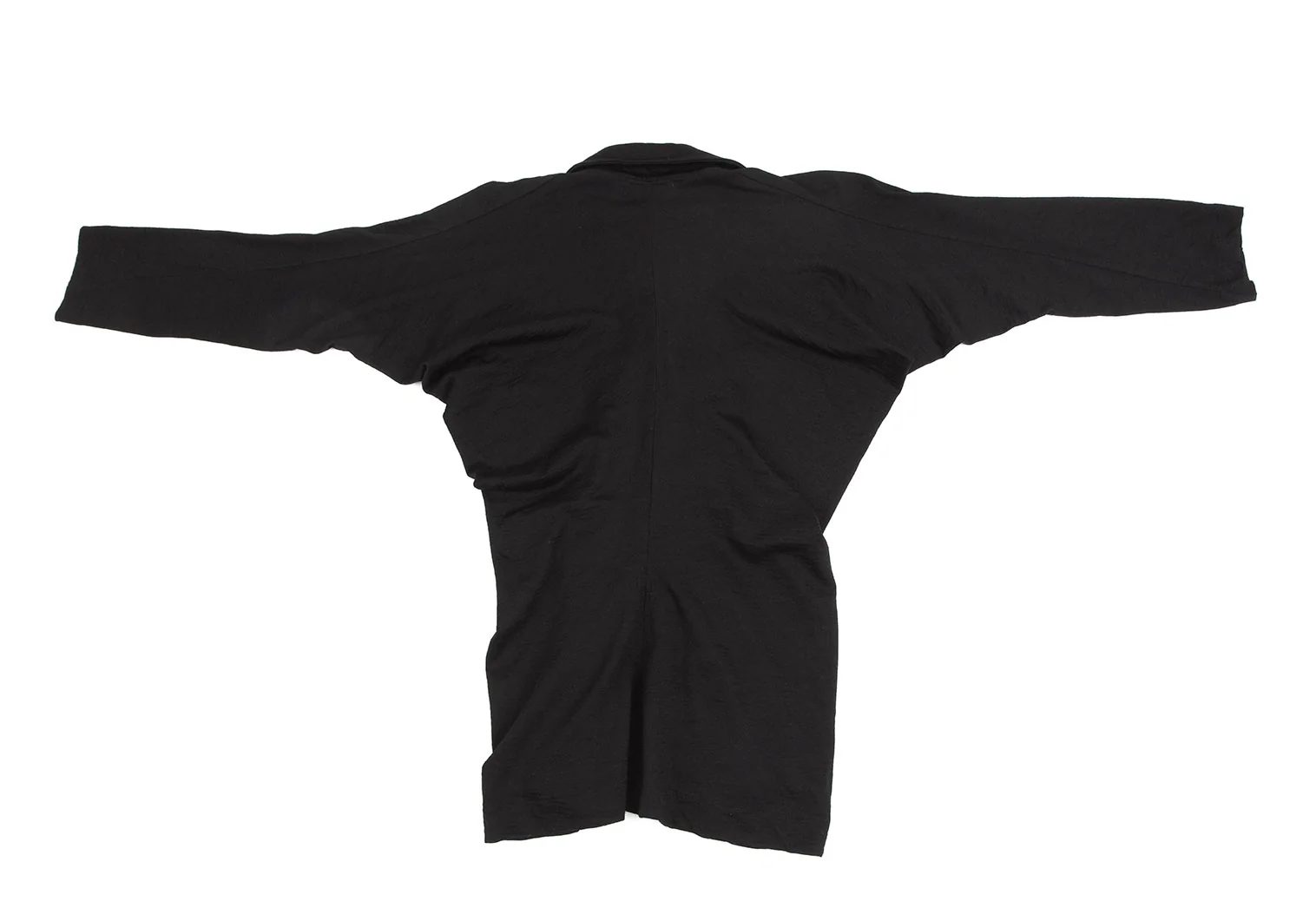 tricot COMME des GARCONS Zipper Design Wool Top Black S-M (K-125340)