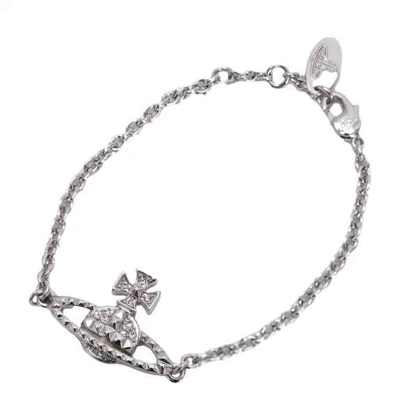 ヴィヴィアンウエストウッドVivienne Westwood メイフェアバスレリーフブレスレット シルバー K-125362_001