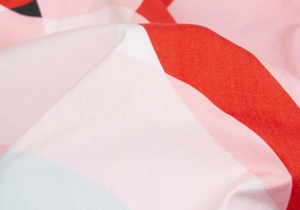 ジュンヤワタナベ コムデギャルソンJUNYA WATANABE COMME des GARCONS マルチサークルプリント半袖シャツ ピンク他S K-125363_015