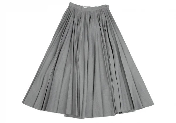 ジュンヤワタナベ コムデギャルソンJUNYA WATANABE COMME des GARCONS アコーディオンプリーツスカート グレーS K-125365_002