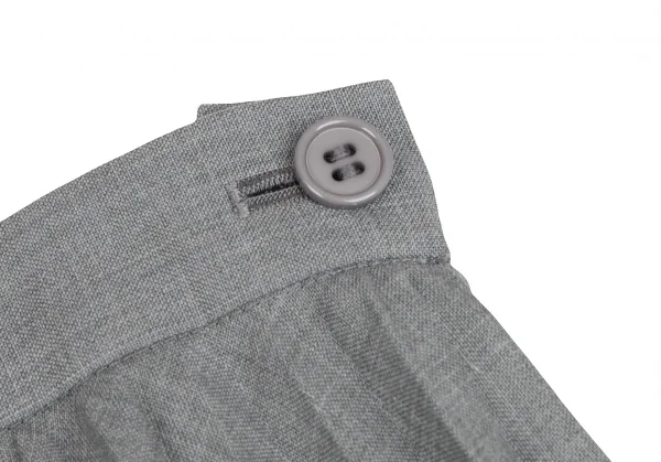 ジュンヤワタナベ コムデギャルソンJUNYA WATANABE COMME des GARCONS アコーディオンプリーツスカート グレーS K-125365_004