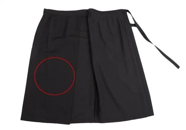 tricot COMME des GARCONS Wool Wrap Skirt K-125382_008