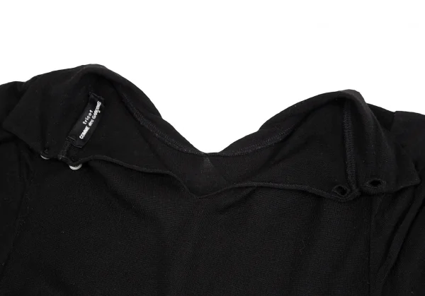 tricot COMME des GARCONS Rayon Knit Short Sleeve Shirt K-125383_011