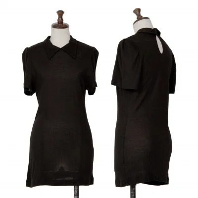 tricot COMME des GARCONS Rayon Knit Short Sleeve Shirt