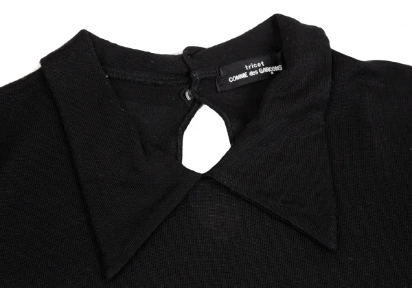 tricot COMME des GARCONS Rayon Knit Short Sleeve Shirt K-125383_004