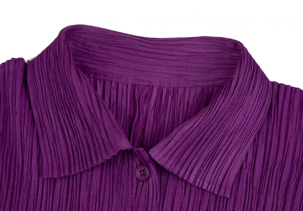 PLEATS PLEASE Pleated Long Sleeve Shirt K-125399_004