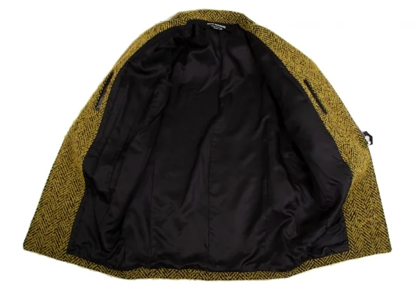JUNYA WATANABE COMME des GARCONS Rider Jacket Switching Tweed Coat K-125404_011