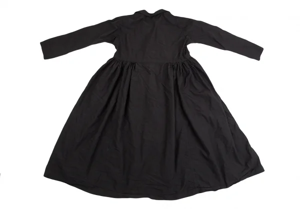 COMME des GARCONS COMME des GARCONS Poly Round Collar Dress K-125407_012