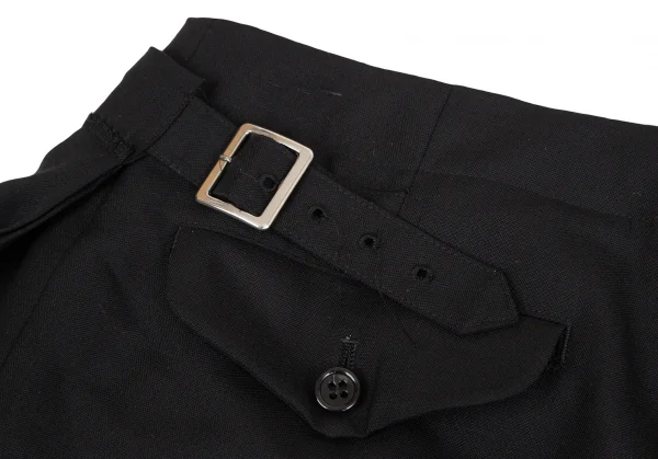 BLACK COMME des GARCONS Frill Skirt Layered Pants K-125410_015