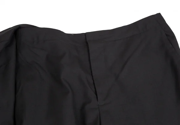 BLACK COMME des GARCONS Frill Skirt Layered Pants K-125410_008