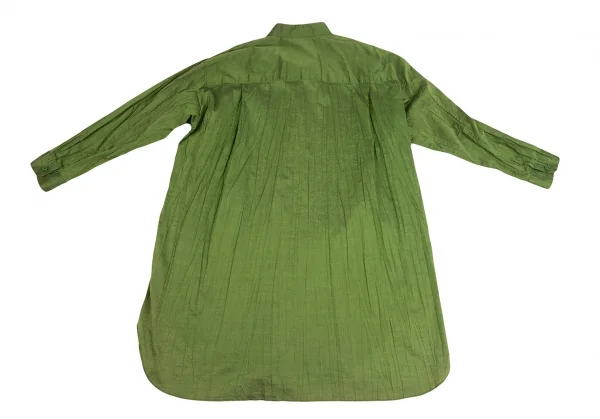 ISSEY MIYAKE Wrinkle Pleated Long Shirt K-125411_012
