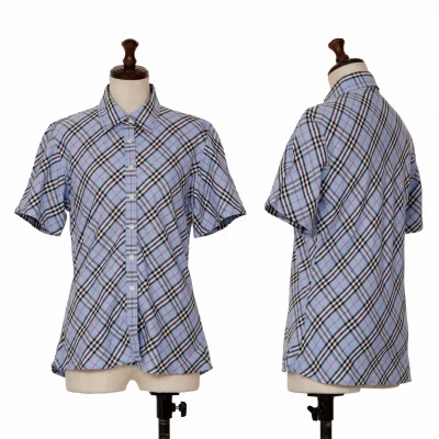 BURBERRY LONDON Check Short Sleeve Shirt