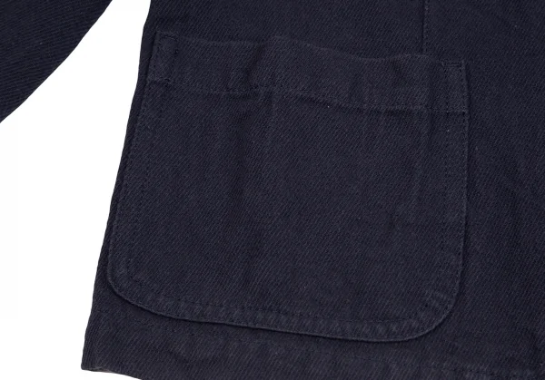 tricot COMME des GARCONS Cotton Twill Round Collar Jacket K-125417_011