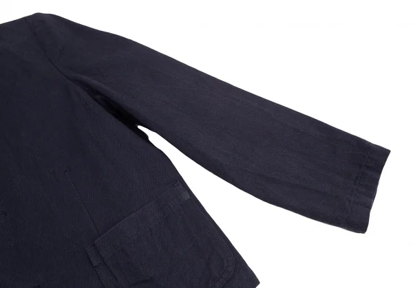 tricot COMME des GARCONS Cotton Twill Round Collar Jacket K-125417_006
