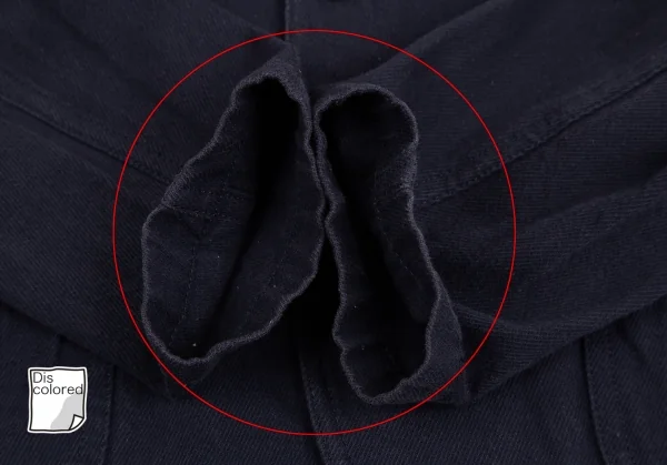 tricot COMME des GARCONS Cotton Twill Round Collar Jacket K-125417_008