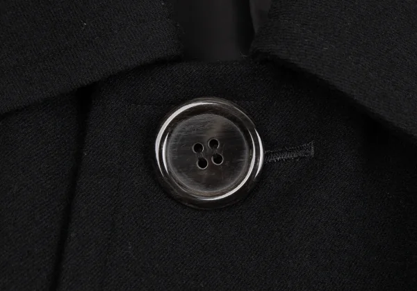 tricot COMME des GARCONS Wool Nylon Big Button Coat K-125418_004