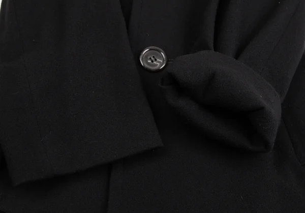 tricot COMME des GARCONS Wool Nylon Big Button Coat K-125418_006