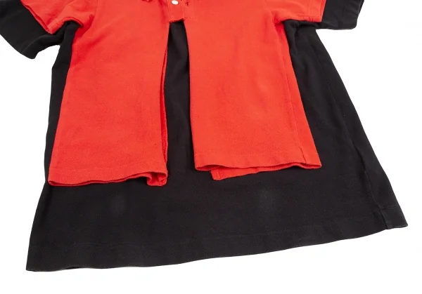 COMME des GARCONS Front Pasted Short Sleeve Polo Shirt K-125419_010