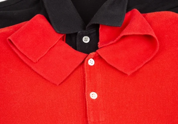 COMME des GARCONS Front Pasted Short Sleeve Polo Shirt K-125419_007
