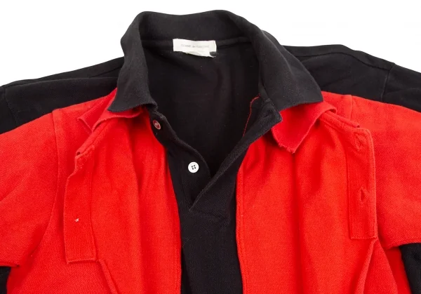 COMME des GARCONS Front Pasted Short Sleeve Polo Shirt K-125419_008
