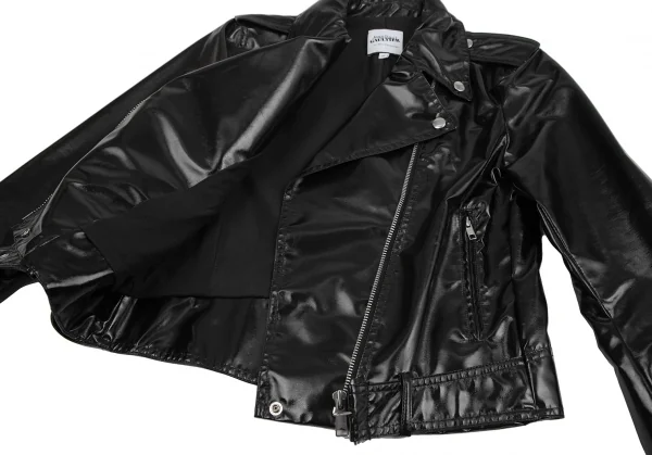 Jean-Paul GAULTIER FOR SEPT PREMIERES Coating Motorcycle Jacket K-125422_011