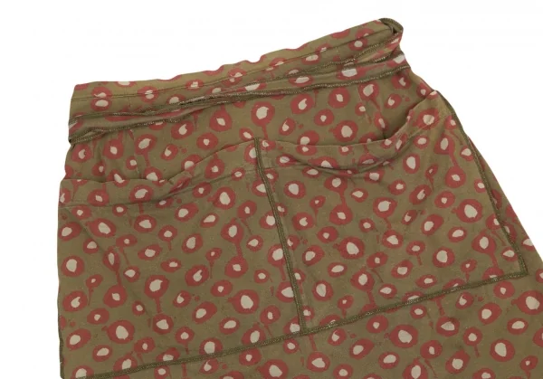 GAULTIER JEAN'S Dot Printed Wrap Skirt K-125425_003