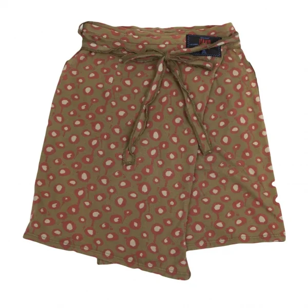GAULTIER JEAN'S Dot Printed Wrap Skirt K-125425_008