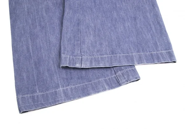 Jean Paul GAULTIER PARIS Back Lace-up Design Sailor Wide Denim Pant K-125426_006