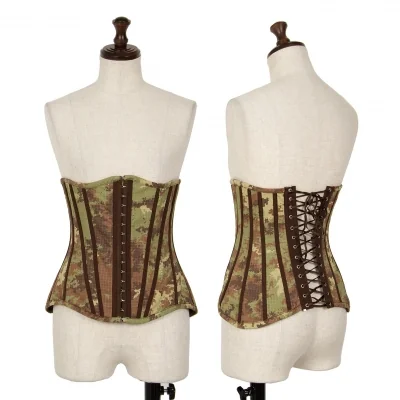 Jean Paul GAULTIER FEMME Camo Printed Corset