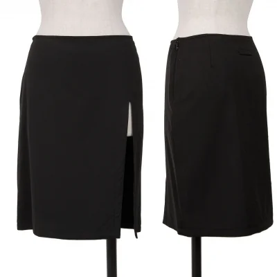 Jean Paul GAULTIER FEMME Wool Side Slit Skirt