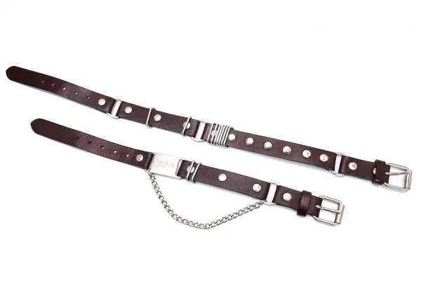 Jean-Paul GAULTIER Chain Leather Belt K-125449_014